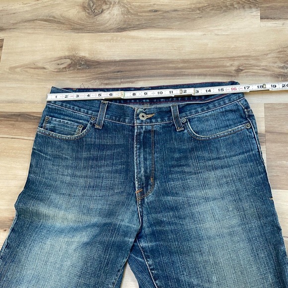 Material London Mens Jeans 32 x 30 Classic Fit Dark Wash Denim - Picture 5 of 8